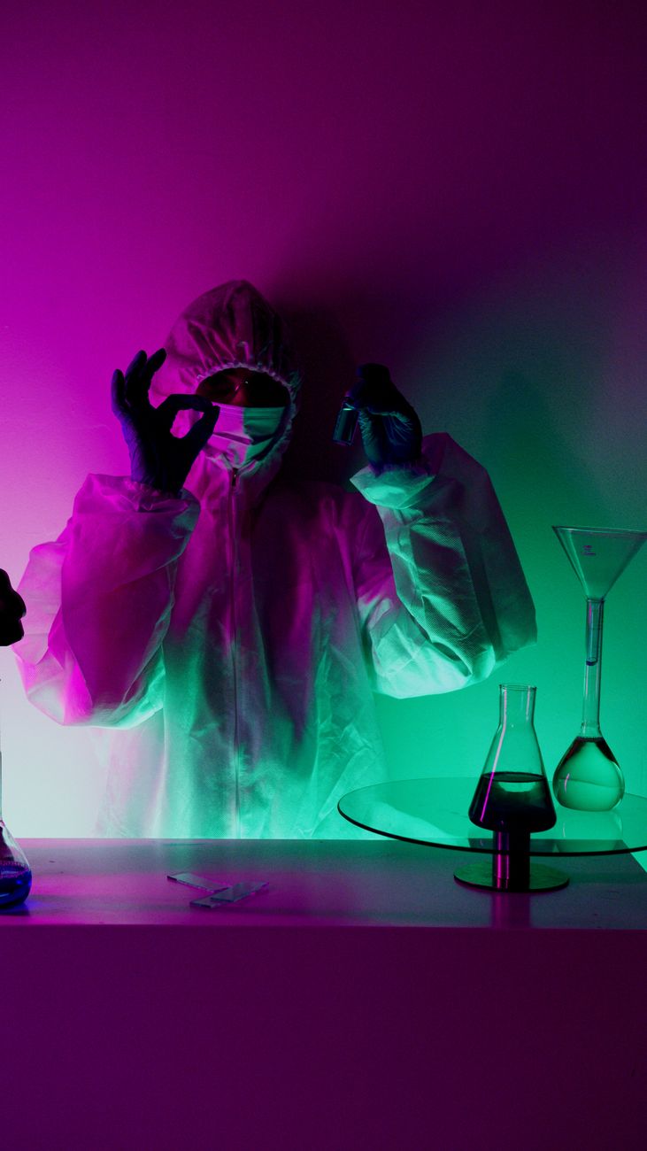 Laboratory research equipment header image from Pexels